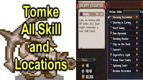 chained echoes tomke skills|In